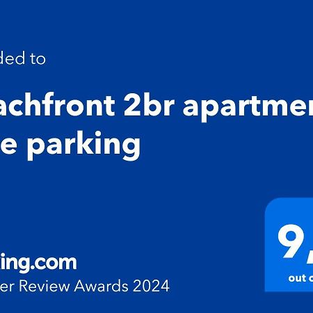 Beachfront 2Br Apartment - Free Parking Livadi  Exteriér fotografie